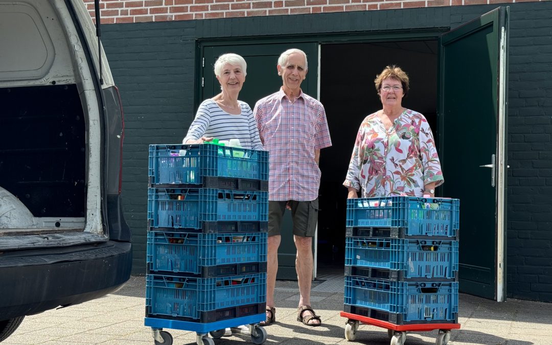 Enthousiasme bij Vredeskerk voor inzamelingsactie Voedselbank