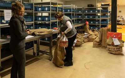 Voorbereidingsavond bij de Voedselbank vol Sint-voorpret