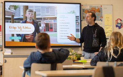 Lesprogramma ‘Krap bij Kas’ brengt geldzorgen in de klas ter sprake